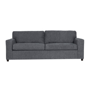  a versatile addition to any living space. With its transitional style and ash gray upholstery