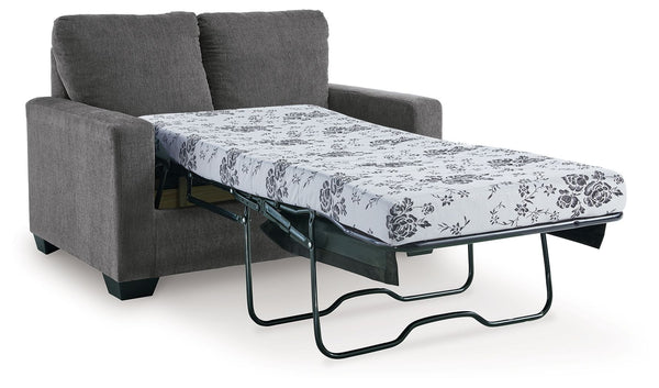 Rannis - Pewter - Twin Sofa Sleeper