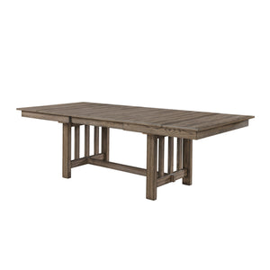 The Harrisburg Dining Table is a testament to classic craftsmanship and thoughtful design, perfect for bringing family and friends together. Constructed from solid rubberwood, manufactured woods, and rich oak veneers, this table is built to last, ensuring