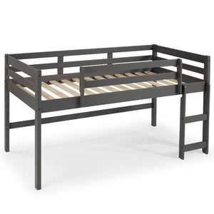 Lara - Twin Loft Bed - Gray Finish