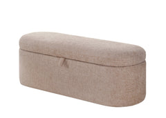Enhance both style and functionality in your space with this chic and versatile accent piece. Wrapped in a beautifully textured fabric, it exudes warmth and elegance while seamlessly complementing a variety of dÃ©cor styles. Designed for modern living, it