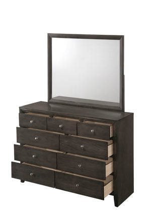 Evan - Queen 3 Piece Bedroom Set - Gray