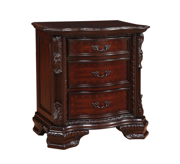 Sheffield - King 4 Piece Bedroom Set - Cherry