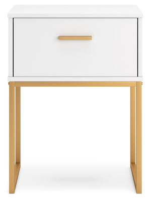 Socalle - Two-Tone - One Drawer Night Stand