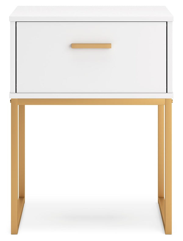 Socalle - Two-Tone - One Drawer Night Stand