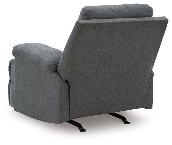 Side-Swipe - Charcoal - Rocker Recliner