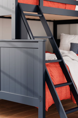 Nextonfort - Blue - Twin Over Full Bunk Bed