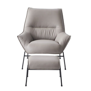 Jabel - Accent Chair & Ottoman - Khaki