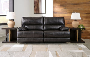  meet contemporary function. This power reclining set combines your ideal comfort features