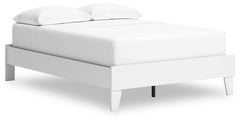 This full platform bed is the perfect fit for cottage or coastal farmhouse interiors. The matte white finish serves as the perfect backdrop to showcase your personal taste and creativity. Plus, the low-profile bed frame fits right in with your minimalist 