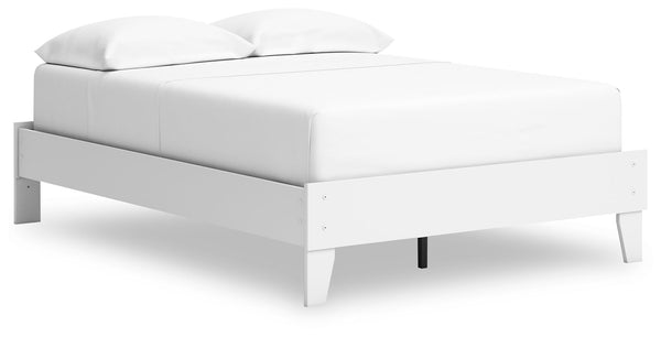 This full platform bed is the perfect fit for cottage or coastal farmhouse interiors. The matte white finish serves as the perfect backdrop to showcase your personal taste and creativity. Plus, the low-profile bed frame fits right in with your minimalist 