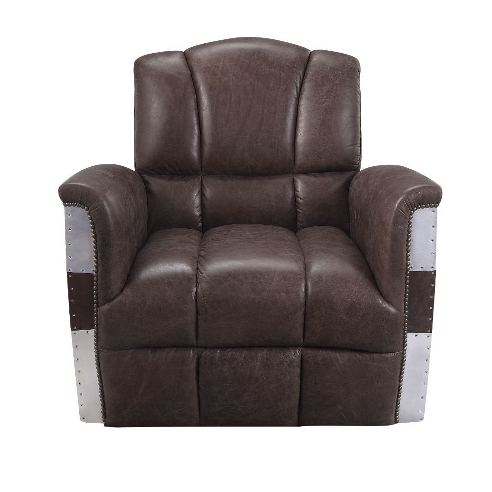 The Brancaster accent chair will be an instant centerpiece to any room. This handsome piece is an excellent update to the traditional club chair. Bold details, such as nail-head trim on the curved armrests, acknowledge its classic roots. To build its look