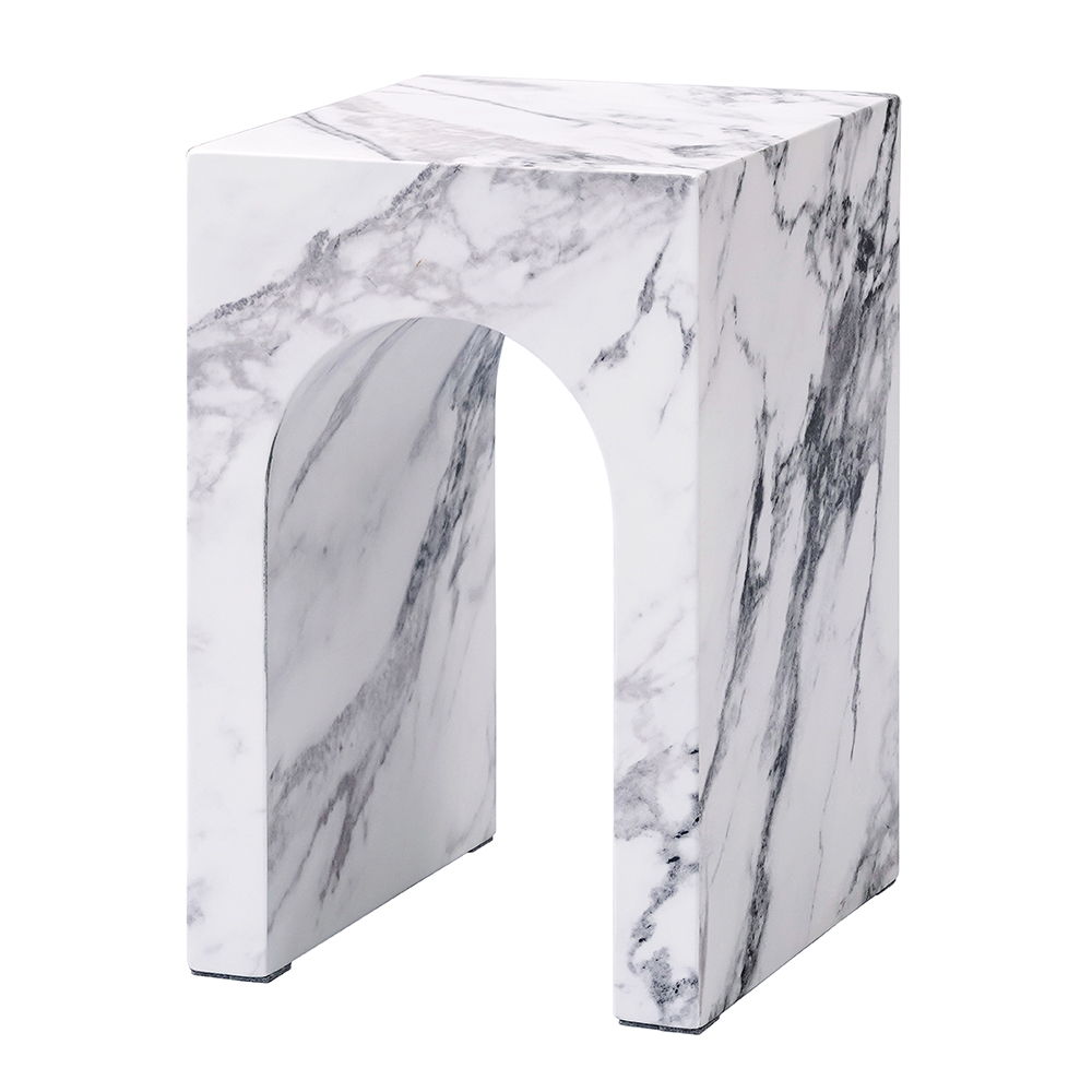 Introducing the Fritzy collection, a masterpiece of modern elegance in a striking white finish. These pieces, characterized by clean lines and a chic aesthetic, elevate any living space with their sophisticated presence. The coffee table and the uniquely 