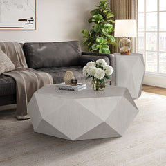Hanniel - Coffee Table - White