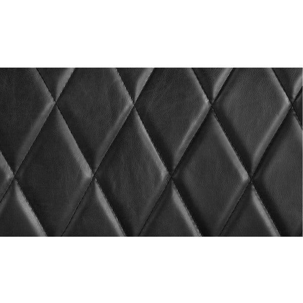 Sedna - Loveseat - Black & Aluminum