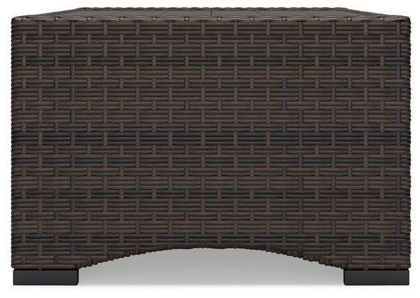 Windglow - Brown - Rectangular Cocktail Table