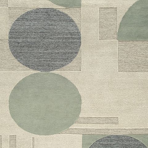 Dallane - Linen / Blue / Green - Medium Rug