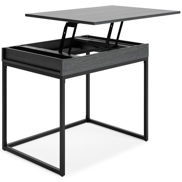  no-fuss way. Small storage bins underneath the sleek 
