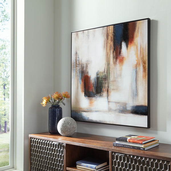  it ties together different decorative elements with its varying tones in shades from spice to teal. Reflective of your refined taste