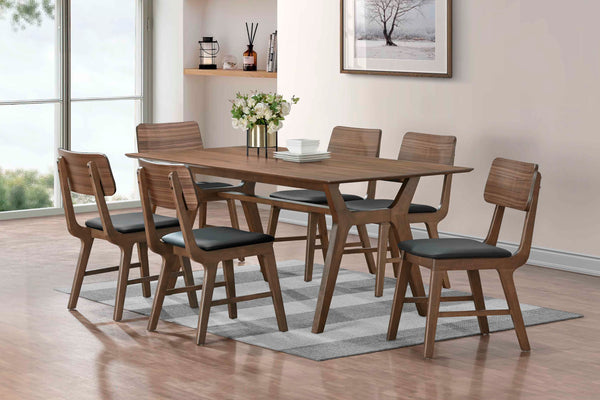 Thea - 70## Rectangular Dining Table - Walnut