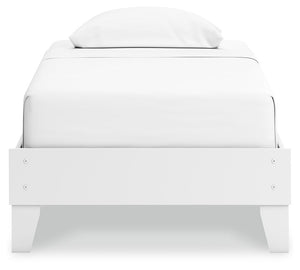 Hallityn - White - Twin Platform Bed