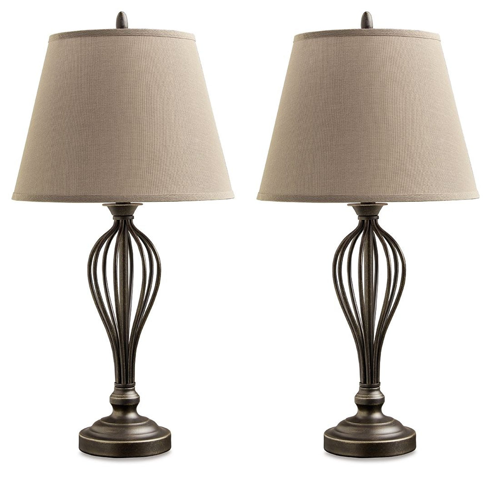 Allow this table lamp to add a bit of rustic style to your home. With a graceful spiral design, it-'s the perfect accent for farmhouse, urban or traditional interiors. And with USB-C charging in the base, this lamp is practical as well as ornamental.<br><