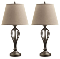 Allow this table lamp to add a bit of rustic style to your home. With a graceful spiral design, it-'s the perfect accent for farmhouse, urban or traditional interiors. And with USB-C charging in the base, this lamp is practical as well as ornamental.<br><
