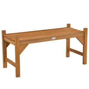 Made of solid hardwood finished with teak oil<br>Provides high strength  a long service life  and natural beauty<br>Breathable slatted surface and ergonomic contoured design for great comfort<br>Features triangle blocks to add extra corner support<br>Desi