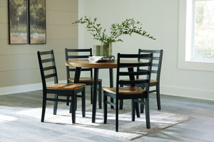  creating a visually appealing look that catches the eye. The tabletop-'s inlay chevron pattern adds a unique and stylish t