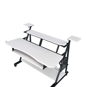 Willow - Music Desk - White & Black Finish