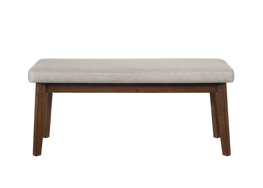 Elevate your dining space with this sleek and sophisticated dining set, designed to seamlessly blend modern elegance with mid-century inspiration. The beautifully crafted table features a warm wood finish and a unique sculptural base, adding a refined tou