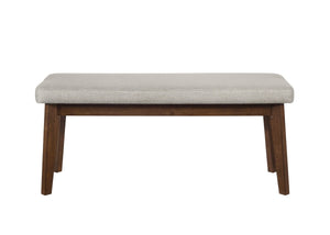  designed to seamlessly blend modern elegance with mid-century inspiration. The beautifully crafted table features a warm wood finish and a unique sculptural base