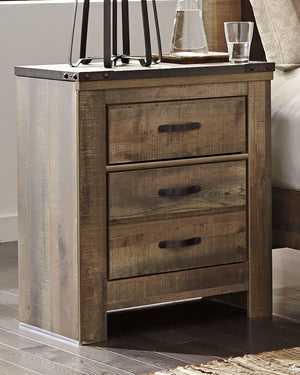  this nightstand matches their authenticity. Its rustic finish
