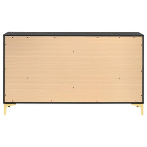 Kendall - 6-Drawer Dresser - Black