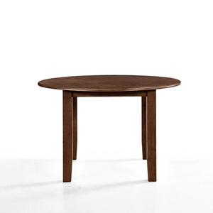  a refined and versatile addition to any dining area. Crafted from a durable combination of solid Rubberwood and manufactured woods