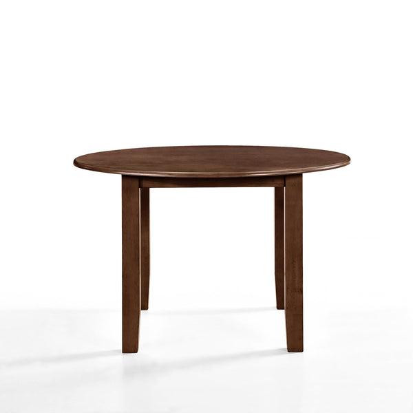  a refined and versatile addition to any dining area. Crafted from a durable combination of solid Rubberwood and manufactured woods