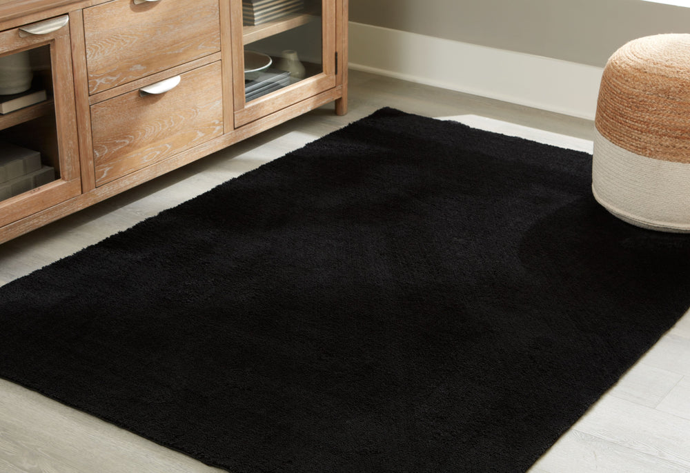 If you are seeking a combination of style, comfort and practicality, this rug is for you. It feels plush underfoot, is woven for durability and is also machine washable for easy maintenance. Shag-style rugs offer the ultimate in comfort and texture when y