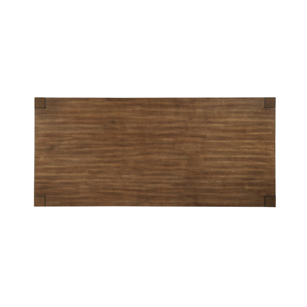  this table boasts a durable construction that ensures longevity. The clear Chestnut Brown finish highlights the natural beauty of the wood grain