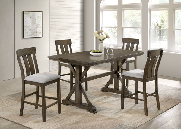 Lloyd - Rectangular Counter Height Table Top - Brown