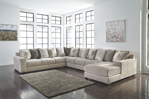  roomy seats and modern textured chenille upholstery. Youâ€™ll find comfort in its soft back and reversible seat cushions. <h4><b>Ardsley - Pewter - LAF Sof