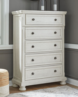 Robbinsdale - Antique White - 8 Pc. - Dresser