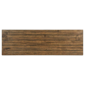 Payne - Wood Entryway Sofa Console Table - Distressed Brown