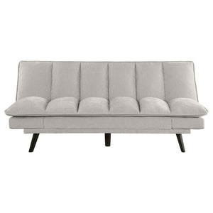 Laredo - Upholstered Tufted Convertible Sofa Bed - Light Gray