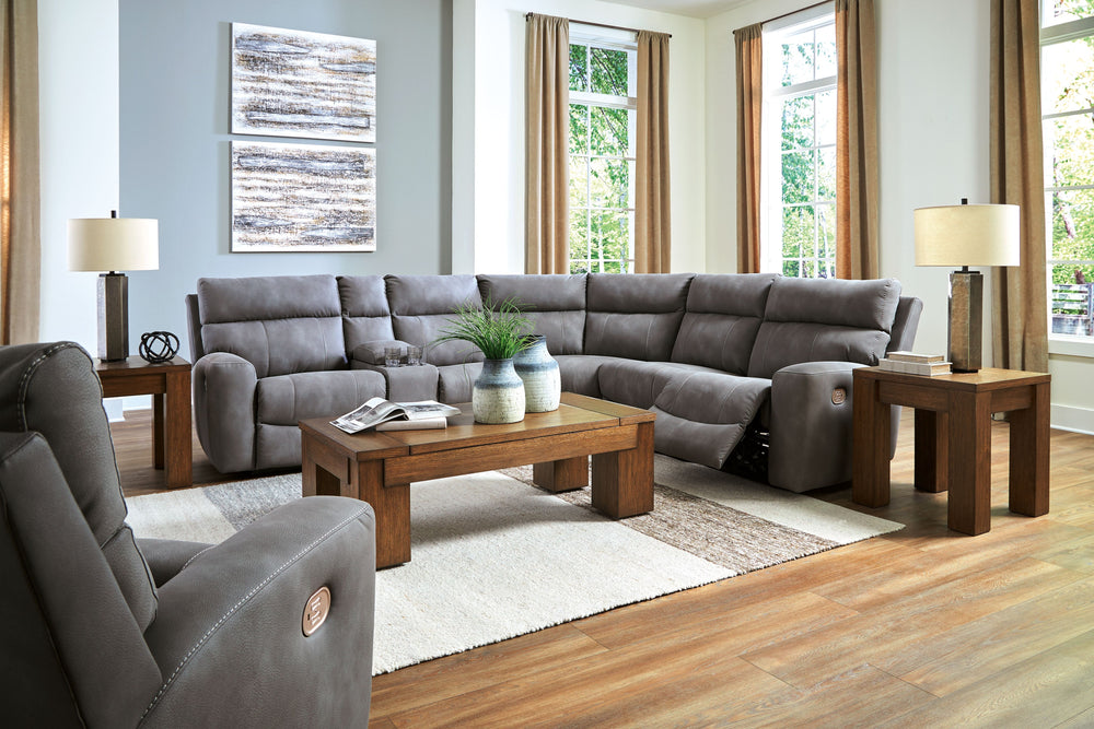 Stylish, adaptable and durable. Your living room is the central hub of your homeâ€”why settle for anything less? With this power seating package, you can make everyday lounging effortless. A modular design gives you the flexibility to rearrange and refres