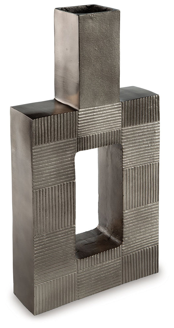 Wrengrove - Antique Nickel Finish - Vase - 21"