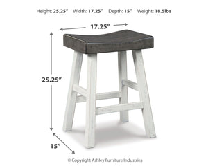 Glosco - White - Stool (Set of 2)