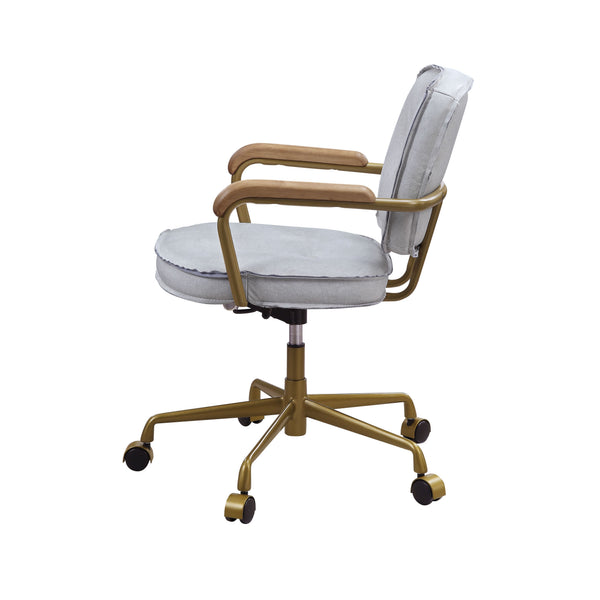 Siecross - Office Chair - Vintage White Finish