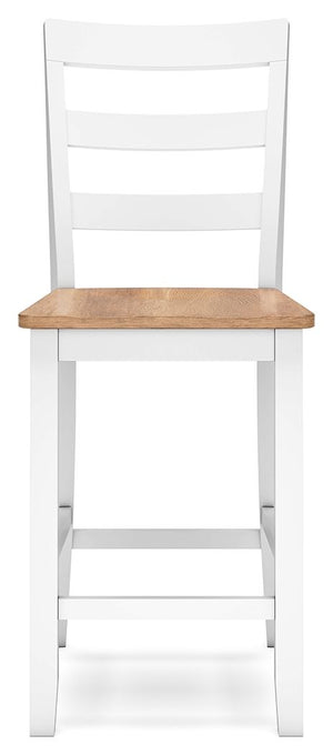 Gesthaven - Natural / White - Barstool (Set of 2)