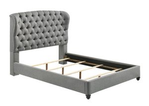 Linda - Queen Bed - Gray