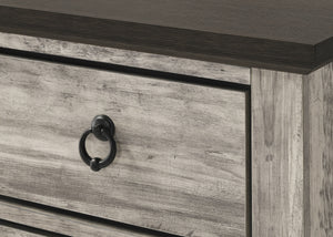 Ella-Mae - King 4 Piece Bedroom Set - Gray
